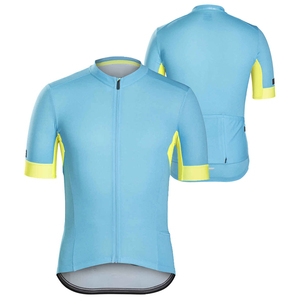 Nouveau maillot de cyclisme pour homme, léger, anti-UV, respirant, à séchage rapide, personnalisé, avec matière en spandex/polyester - Product Image 1