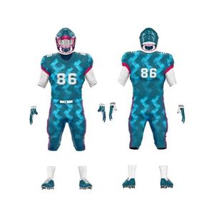 Maillot de football américain personnalisé pour homme, respirant, à manches courtes, avec broderie au meilleur design, dernière mode - Product Image 1