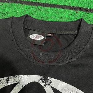 Camisetas de manga corta de talla grande de alta calidad para hombre, camisetas de algodón 100% para hombre, camisetas con hombros caídos Unisex en blanco con estilo - Product Image 4