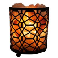 Lampe de sel de l'Himalaya de qualité supérieure, panier en sel de l'Himalaya, panier en fer artisanal, fabricant et grossiste de lampes de sel du Pakistan