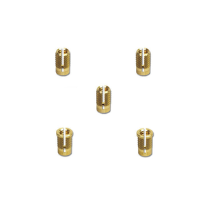 Khóa đồng thau chất lượng cao chèn ốc vít ren mạnh mẽ cho đồ nội thất đáng tin cậy, lắp ráp điện và công nghiệp - Product Image 4