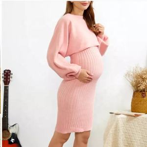 नई सांस महिलाओं के परिधान कपास कपड़े मातृत्व परिधान पोशाक गर्भवती मातृत्व पहनने - Product Image 3