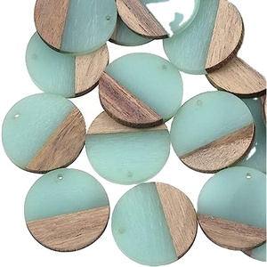 <b>Top</b> Quality Customize Coaster Custom Acacia Wood <b>Resin</b> Coasters Fast Shipping Optional Wood Shape Wooden <b>Resin</b> Coaster - Product Image 1