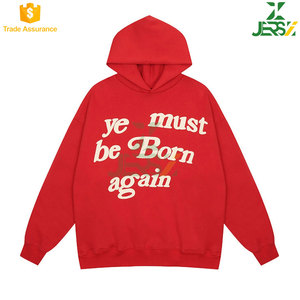 Oem Custom Winter Puff <b>Hoodies</b> <b>Men</b> Streetwear Print Regular Fit Pullovers Trendy Hooded Sweatshirts Breathable Casual Wear - Product Image 6