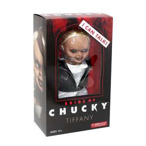 Muñeca Tiffany Hablante de Bride of Chucky, Muñeca de Vinilo de 15 Pulgadas para Niñas, Modelo Musical de Dibujos Animados y Juguete Suave DIY de Material PC - Product Image 6