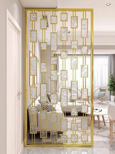 Cloison murale en métal noir antique avec découpe florale de qualité supérieure pour une intimité artistique et subtile - Product Image 6