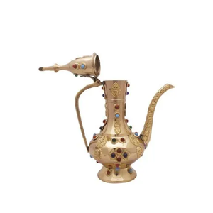 Aftaba tradicional negra para mesa para el hogar, restaurante, Hotel, venta al por mayor, café y té, servicio elegante, grabado - Product Image 6