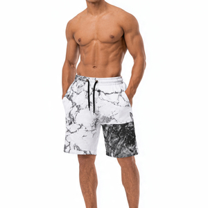 Distress Acid Wash Sweat <b>Shorts</b> <b>Men</b> Winter Baggy Vintage Wash <b>Fleece</b> <b>Shorts</b> <b>Mens</b> Workout Exercise Distressed Sweat <b>Shorts</b> <b>Men's</b> - Product Image 5