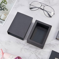 Boîte à parfum en papier couché avec lamination brillante, boîte à tiroir, emballage cadeau, boîtes pour savon, bijoux, bonbons, cadeaux de mariage, faveurs de fête