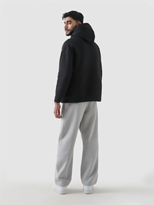 New Arrival Casual Wear cotton blended Men's Puff Printing Hoodie Custom Design Oversized Streetwear Fashion Hoodie - Product Image 5