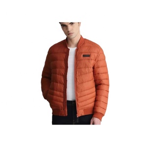 Veste bomber imperméable fine de haute qualité sur mesure pour homme, streetwear tendance, manteau d'hiver chaud, nouvelle veste sur mesure en gros - Product Image 2