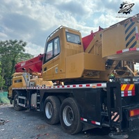 SANY STC250 Truck Crane 25 Ton Mobile Lifting Crane Mesin Weichai Baru SANY Construction Truck Mounted Crane Hoist Machinery