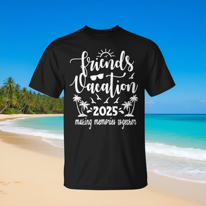 Maglietta Personalizzabile per Viaggio tra Amiche 2025 - Creando Ricordi Incredibili Insieme - Product Image 3