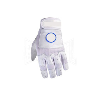 Guantes de bateo de béisbol de cuero suave Logotipo personalizado Guantes de bateo profesionales Jugador para hombres - Product Image 6