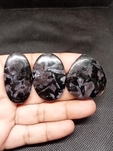 Gabru Jasper Cabochon พลอยแจสเปอร์ขัดธรรมชาติสำหรับทำเครื่องประดับ | กำหนดขนาดและรูปทรงได้ - Product Image 2