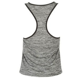 Camisetas sin mangas para mujer con logotipo frontal impreso personalizado de alta calidad, transpirable, informal, para entrenamiento, Spandex/poliéster, ropa activa al por mayor - Product Image 5