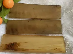 Escalas de cuerno de búfalo marrón Ram de cuerno y escala pulida Color de tamaño personalizado para mangos de cuchillos con la mejor calidad de la India - Product Image 3