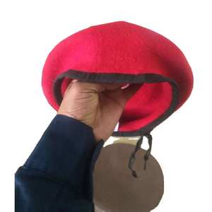 Sombrero de boina Unisexet de alta calidad, bordado personalizado, fieltro de punto, fiestas de invierno, tocado para adultos, estilo Formal al aire libre, venta al por mayor - Product Image 3