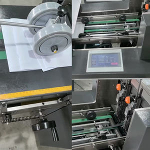 फैक्टरी मूल्य डबल हेड बुक स्टेपलर व्यायाम बुक सिलाई और बाध्यकारी मशीन नोटबुक काठी सिलाई मशीन - Product Image 4