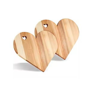 Planches à découper en bois d'acacia design, grossiste pour la cuisine, planche à découper pour fruits et viande, écologique en forme de cœur - Product Image 3
