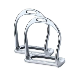 2025ขี่ม้าสเตนเลสสตีลวัสดุหนังคุณภาพดีดีไซน์เพื่อความปลอดภัยในการขี่ม้ากำหนดโลโก้ได้ตามต้องการ - Product Image 4