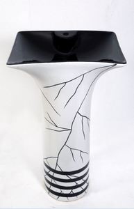 Vente en gros de lavabo de table de meilleure qualité pour petites salles de bain de fournisseur indien lavabo - Product Image 2