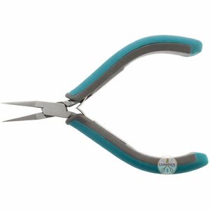 Modern Series Stainless Steel <b>Flat</b> <b>Nose</b> <b>Pliers</b> 4.75 Inches Long Lightweight for Jewelry Plating & DIY Bracelet Making - Product Image 6