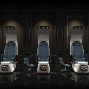 Sillón Multifuncional Moderno Estilo Trono, Profesional, de Respaldo Alto, para Masaje de Pies, Manicura y Pedicura, Apto para Salones de Uñas - Product Image 5