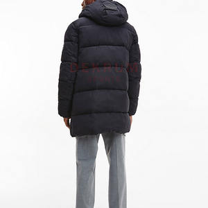 Meilleure vente Veste matelassée d'hiver pour homme de haute qualité, design longue durée avec col montant coupe-vent, logo personnalisé - Product Image 2