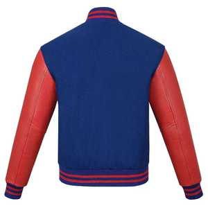 แจ็กเก็ตทีมตัวแทนเลตเทอร์แมนระบายอากาศปักลายโลโก้ออกแบบได้ตามต้องการสำหรับวัยรุ่นนักศึกษา - Product Image 2