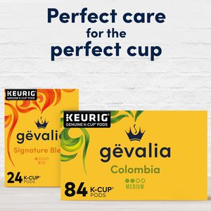 Capsules de café Gevalia Colombia K-Cup, pour un style de vie cétogène et faible en glucides, boîte de 84 unités - Product Image 2