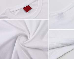 Camiseta de Trabajo Corporativa de Manga Corta con Etiqueta C 100% Algodón, Directo de Fábrica OEM, Logotipo Personalizado, Publicitaria, Lista para Imprimir - Product Image 6