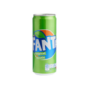 Lata Fanta Tropical de 330ml disponible a granel para compradores mayoristas - Product Image 2