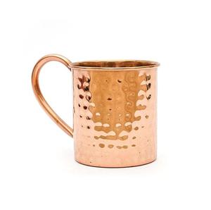 Nouveau conçu 100% pur cuivre Moscou mule martelé tasse pour boire cocktail bière Vicky tasse ensemble de 2 pièces - Product Image 5