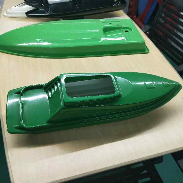 Ameixin Thermo Formed Thick Plastic Scale Model Rowing Boat Hull ...