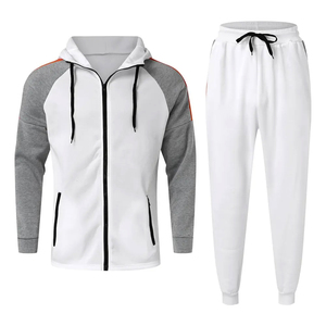 Meilleures ventes 2025 – Ensemble de survêtement de course à manches longues pour homme, 2 pièces, 100 % coton, séchage rapide, respirant, hiver - Product Image 5