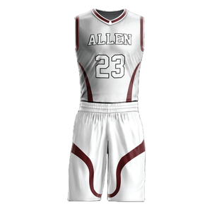 Nouveau design personnalisé d'uniformes de basket-ball pour hommes grande taille 100% polyester séchage rapide respirant fabriqué au Pakistan impression de logo personnalisé - Product Image 1