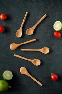 Elegant Design <b>Wood</b> Soup <b>Spoon</b> High Quality Dark <b>Wood</b> Kitchen Wares <b>Set</b> with Long Handle Mirror Polish for Giveaways - Product Image 5