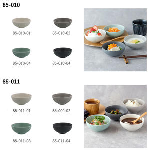 Moderno japonés MINOYAKI porcelana WANNARI patrón ecológico ligero juego de vajilla Azuma Shouten OEM Home Hotel - Product Image 3