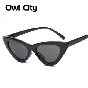 Gafas de Sol Vintage Owl City para Mujer, Nuevo Modelo, Montura Metálica, Lentes de Policarbonato, UV400, Varios Colores: Beige, Dorado, Blanco, Transparente, Amarillo, Rojo - Product Image 1