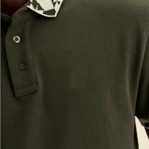 Camisetas Polo Personalizadas de Verano para Hombre con Logotipo Impreso, Cuello en V, Tejido de Punto Transpirable, Estilo Deportivo Casual - Product Image 5