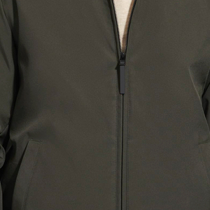 Men's Winter Canvas Bomber Jacket-Customizable Colors & Front Logo Eco-Friendly Windproof Wholesale Available - Product Image 4