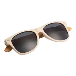 Lunettes de soleil écologiques en bambou Wenbus, gadgets sportifs promotionnels - Product Image 2
