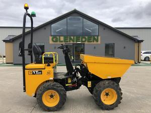 Mini-chargeuse sur pneus d'occasion de 1 tonne, benne basculante, compacte, pour travaux agricoles et de chantier - Product Image 6
