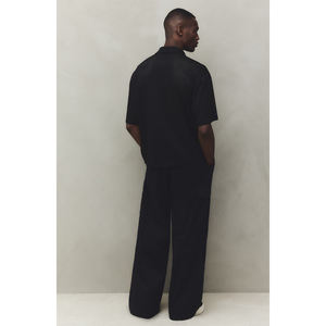 กางเกงลำลองผู้ชายทรงหลวมสไตล์สตรีทแวร์ ขากว้าง ทรงหลวมสบาย เหมาะสำหรับใส่ทำงาน ลายทาง เอวยางยืด ทรงคาร์โก้ แฟชั่น - Product Image 3