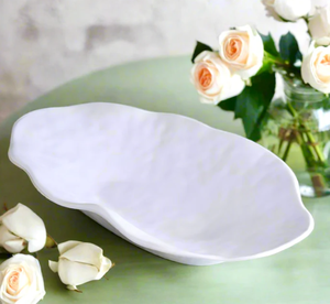 Modern Aluminum Customizable Oval Fruit Serving <b>Tray</b> Eco-Friendly Polished Dates for Home & Business Use Business Gifts - Product Image 2