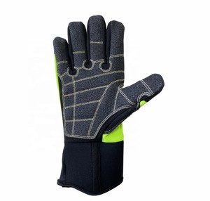 Gants de protection en cuir de construction anti-impact TPR personnalisés Gants de travail de sécurité mécanique de soudage anti-coupure - Product Image 5