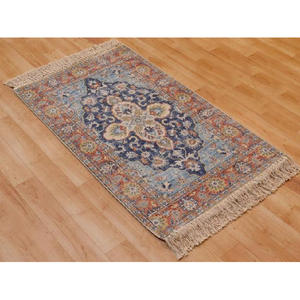 Alfombra Tejida 100% Algodón Natural Ecológica Lavable Clásica de Pelo Medio Estampada para Dormitorio y Sala de Estar - Product Image 2