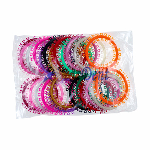 Lazos de ligadura de material de ortodoncia dental Lazos de ligadura redondos coloridos flexibles - Product Image 2