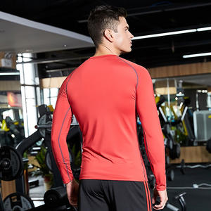 Hombres Rash Guard Spandex Mma Rash Guard Manga larga Compresión Bjj Rashguard para hombres Sublimado Impreso Rash Guard - Product Image 3